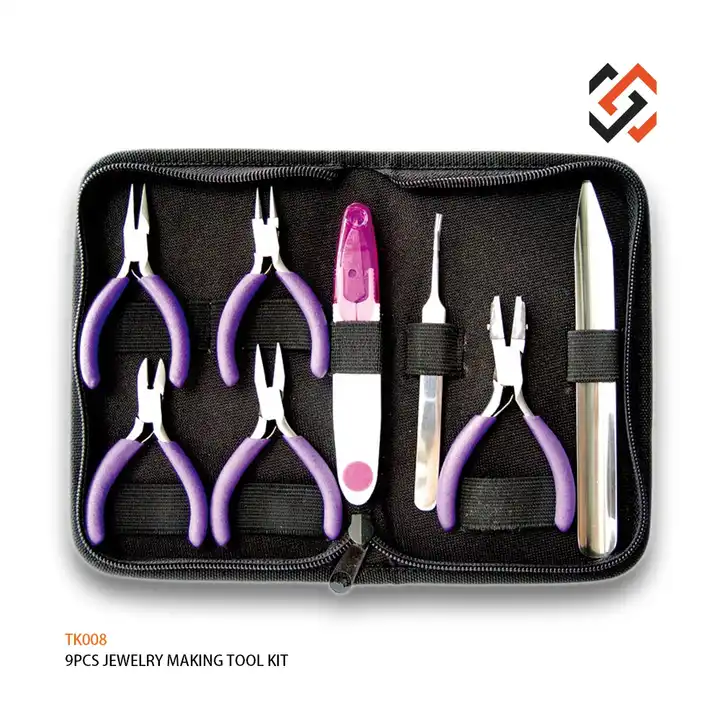 TK008 DIY Tools 8pcs Mini Jewelry Tools Kit