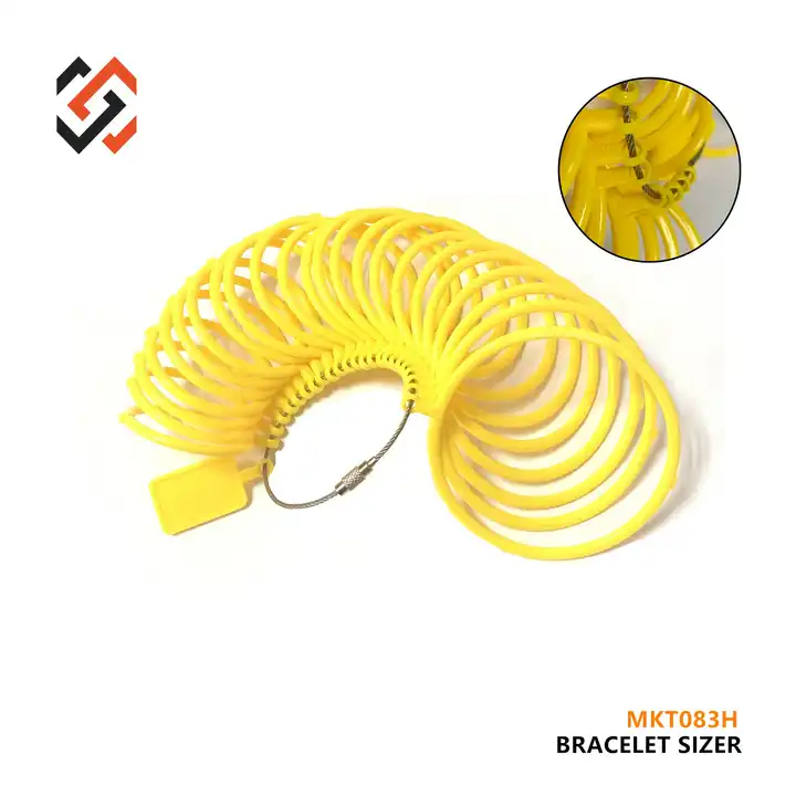 MKT083H yellow Sizing 1-23 Bracelets Gauge