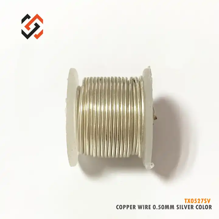 TX0527SV 0.5mm silver Copper Wire