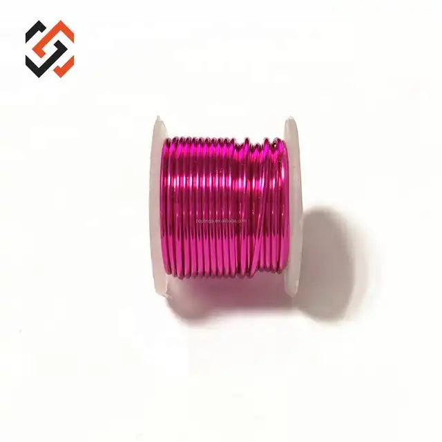 TX0827FA 0.8mm Copper Fuchsia Craft Wire