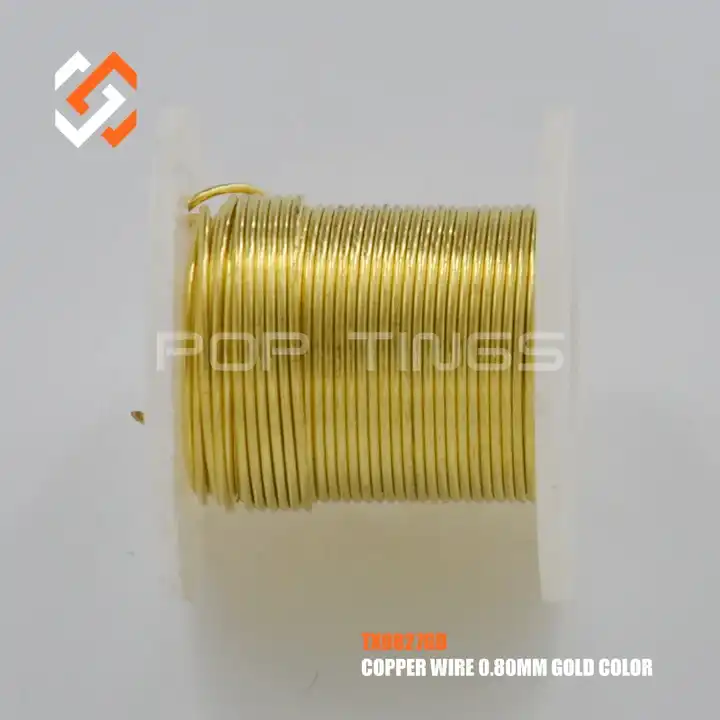 TX0827GD 0.8mm gold Craft Wire