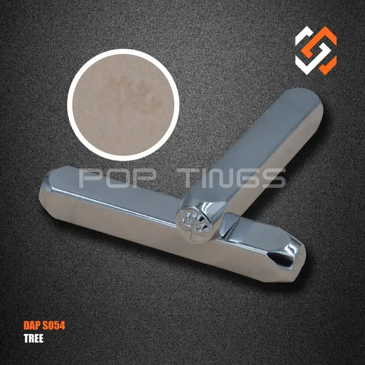 S054 Tree Design Metal Punch