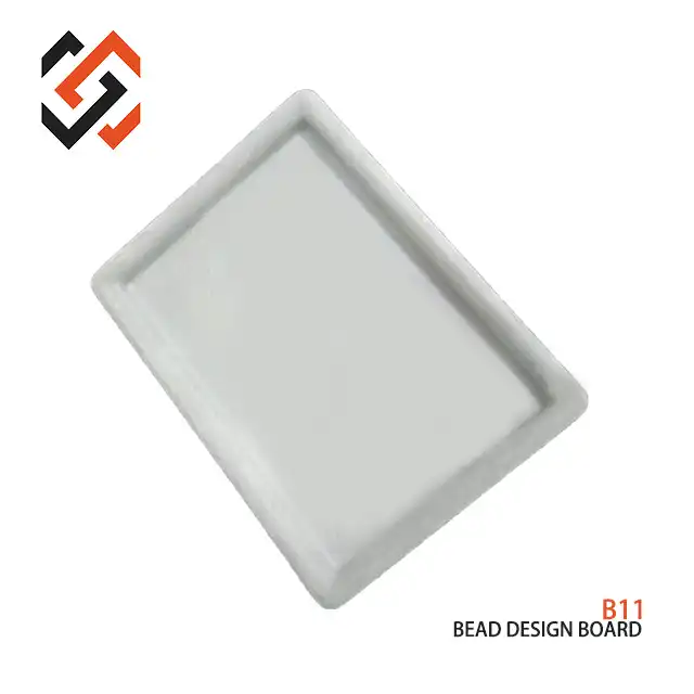 B11 Beading Gray Flock Tray